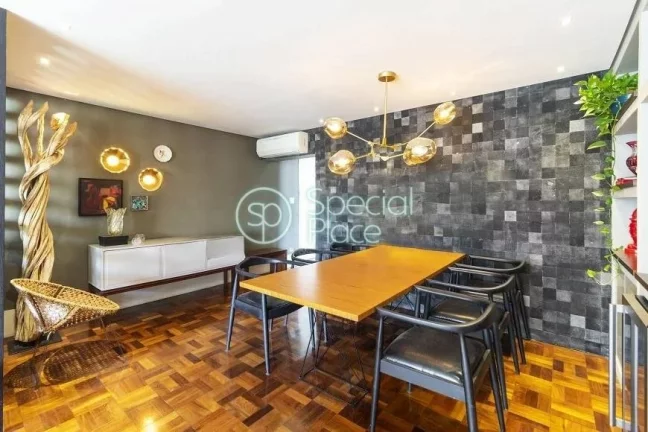 Imagem Excelente apartamento com 175m² no Jardim América. Amplo living para dois ambientes e varanda espa...