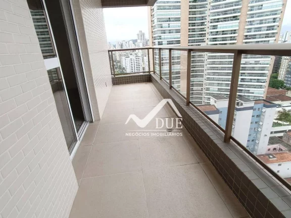 Imagem Apartamento com 2 dormitórios à venda, 128 m² por R$ 1.600.000,00 - Embaré - Santos/SP