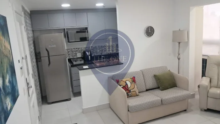 Imagem Apartamento para Locação na Vila Olímpia, São Paulo-SP: 2 Quartos, 1 Sala, 1 Banheiro e 1 Vaga de Garagem! Confira já!