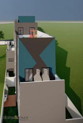 Imagem Apartamento Garden para Venda em Curitiba, Cajuru, 1 dormitório, 1 banheiro, 1 vaga