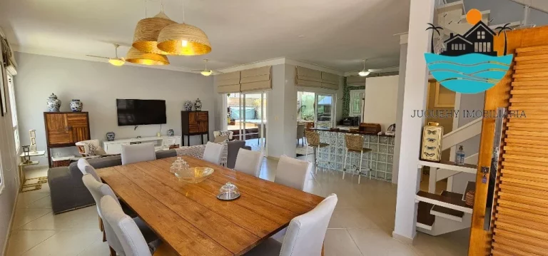 Imagem Casa alugar Juquehy - Condomínio pé na areia, Aluguel Anual, com 4 suítes, piscina e churrasqueira privativa, máx. 12 pessoas | Juquehy Imobiliária