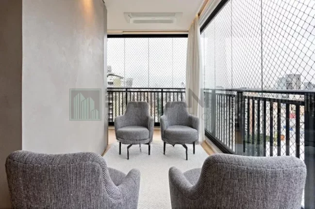 Imagem Apartamento de alto padrão no Jardim Paulista: 4 Quartos, 4 Suítes, 3 Salas, 6 Banheiros e 4 vagas de garagem - São Paulo-SP