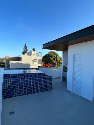 Imagem Cobertura com 3 dormitórios à venda, 132 m² por R$ 840.000,00 - Palmeiras - Cabo Frio/RJ