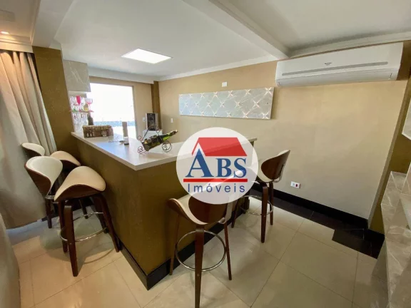 Imagem Cobertura com 3 dormitórios à venda, 315 m² por R$ 3.000.000,00 - Canto do Forte - Praia Grande/SP
