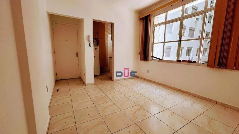 Imagem Apartamento com 1 dormitório à venda, 50 m² por R$ 315.000 - Embaré - Santos/SP