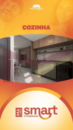 Imagem SMART PITOMBEIRAS APART HOUSE 2/4 CAMPO LIMPO