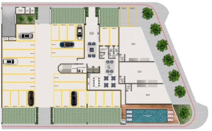 Imagem Concept Residence - Apartamento à venda no bairro Bombas - Bombinhas/SC