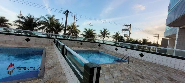 Imagem Apartamento com 2 dormitórios à venda, 69 m² por R$ 545.000,00 - Maracanã - Praia Grande/SP