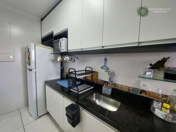Imagem Apartamento com 2 dormitórios à venda, 70 m² por R$ 490.000,00 - Vila Guilhermina - Praia Grande/SP