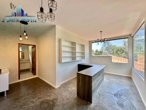 Imagem Casa em condominio. 1.605 m² terreno, 4 dorm/1ste + escritório e gourmet!