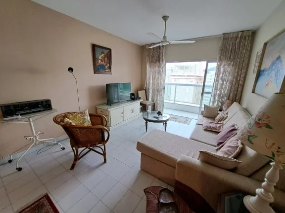 Imagem Apartamento com 3 dormitórios, 140 m² - venda por R$ 700.000,00 ou aluguel por R$ 5.000,00/mês - Pitangueiras - Guarujá/SP