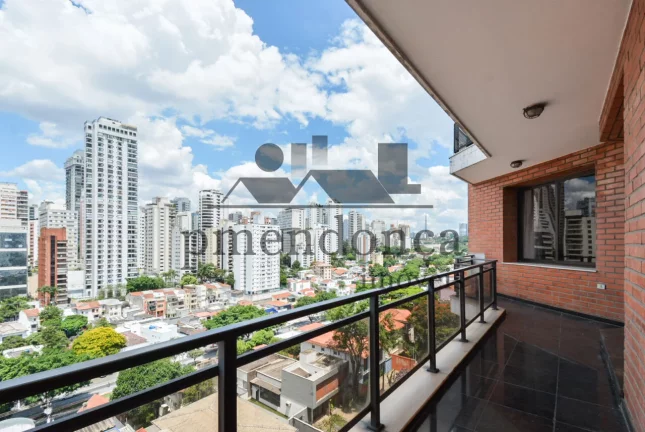 Imagem Apartamento na rua Traipu com 274m² com vista belíssima para Pacaembu.