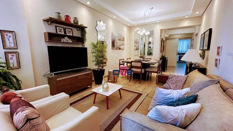 Imagem Apartamento com 3 dormitórios à venda, 112 m² por R$ 790.000,00 - Boqueirão - Santos/SP