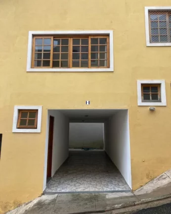 Imagem Sobrado 4 Dorm. (3 suítes) Escritório Elevador Salão de festas Churrasqueira