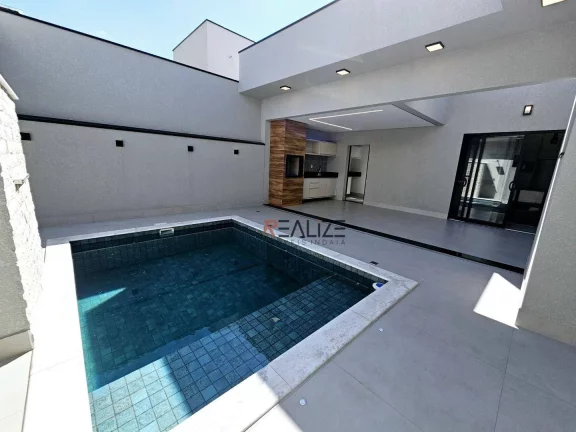 Imagem Casa térrea moderna com moveis planejados e 3 suítes à venda, 192 m² por R$ 1.680.000 - Condomínio Residencial Milano - Indaiatuba/SP