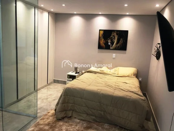 Imagem Casa à venda em condomínio em Paulinia, térrea, 3 suites, 140 m², área gourmet com churrasqueir...