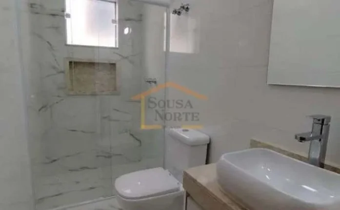 Imagem Excelente sobrado, 3 dormitórios, sendo 1 suíte com closet e varanda, mais 1 banheiro e 1 lavabo, ...