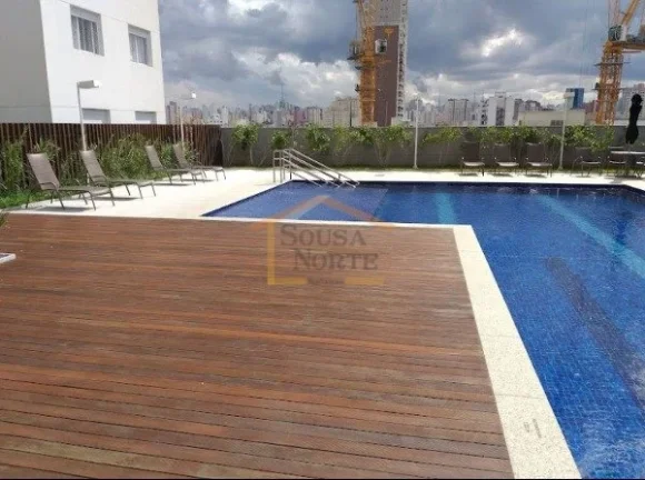Imagem Apartamento à venda com 57 m², 2 dormitórios com armários, sacada ampla integrada à cozinha, sa...