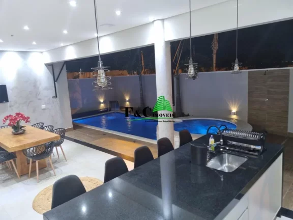 Imagem Casa em Condomínio para Venda em Paulínia, Parque Brasil 500, 4 dormitórios, 4 suítes, 2 banheiros, 2 vagas