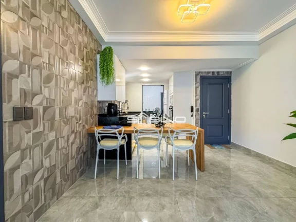 Imagem Apartamento Pé na Areia à venda, com 3 dormitórios sendo 1 suíte 104m² - na Riviera de São Lourenço