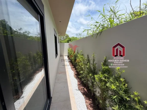 Imagem Linda casa moderna com 3 suítes e área gourmet – São José/SC - Brasil