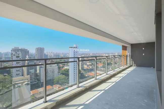 Imagem Imóvel Exclusivo: Apartamento de Luxo no Campo Belo - 3 Quartos, 3 Suítes, 2 Salas, 4 Banheiros, 3 Vagas - 154m²