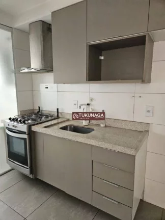 Imagem Apartamento com 2 dormitórios para alugar, 44 m² por R$ 2.552,38/mês - Vila Rio de Janeiro - Guarulhos/SP