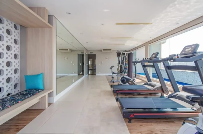 Imagem Apartamento para locação no Edifício Unique Mbigucci, Rudge Ramos - São Bernardo do Campo-SP: 1 quarto, 1 banheiro, 1 vaga, 55m². Venha conferir!