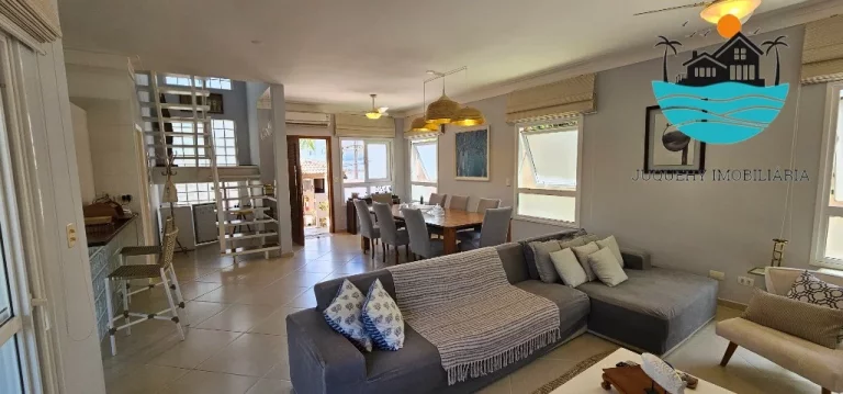 Imagem Casa alugar Juquehy - Condomínio pé na areia, Aluguel Anual, com 4 suítes, piscina e churrasqueira privativa, máx. 12 pessoas | Juquehy Imobiliária