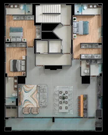 Imagem Saint Claire - Apartamento à venda no bairro Centro - Balneário Camboriú/SC