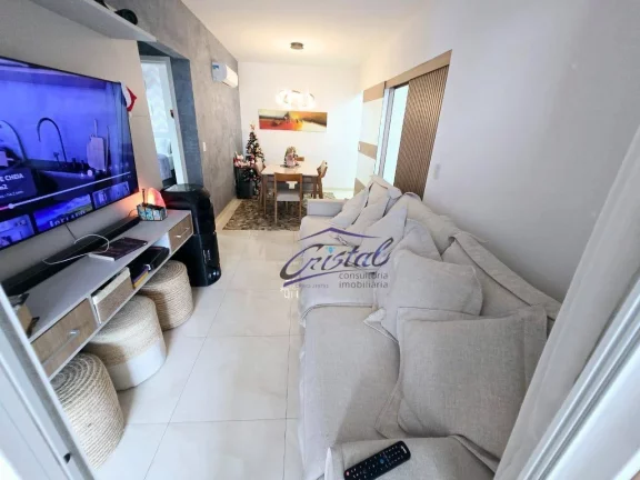 Imagem Apartamento com 2 dormitórios à venda, 116 m² por R$ 725.000,00 - Guilhermina - Praia Grande/SP