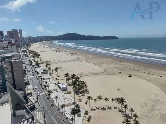 Imagem Apartamento Frente Mar na Guilhermina em Praia Grande