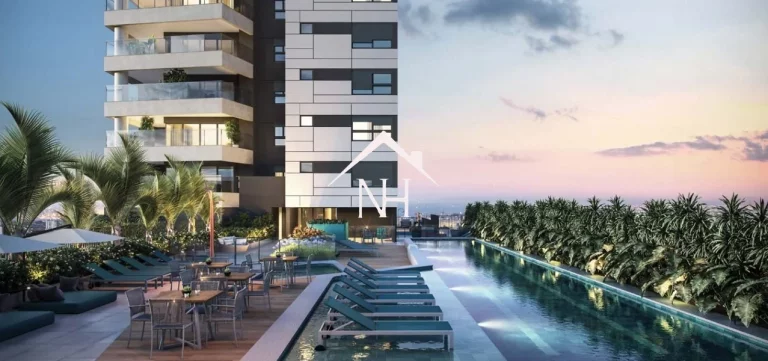 Imagem apartamento de 195m c/ 3 suítes (1 master), cozinha gourmet, 3 vagas, hall privativo, Salão de festas, Salão gourmet, Churrasqueira, sauna, playground