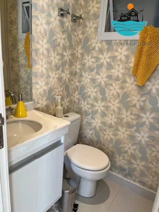Imagem Casa para alugar em condomínio fechado em Juquehy com 4 dormitórios, 2 suíte, 50m da praia - Acomodação máx. 10 pessoas | Juquehy Imobiliária