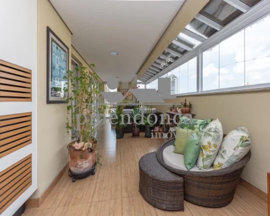 Imagem apartamento penthouse, 3 suítes, Rua Fabia New York Club, 4 vagas, terraço externo com jacuzzi
