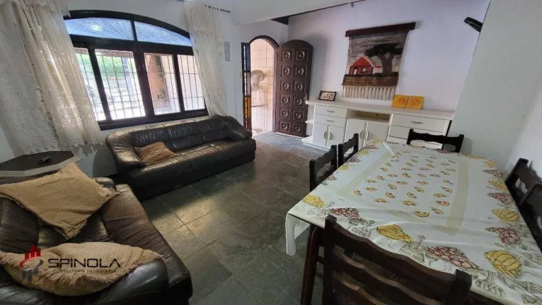 Imagem Casa com 3 dormitórios à venda, 63 m² por R$ 360.000,00 - Solemar - Praia Grande/SP