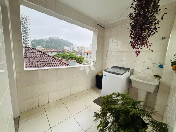Imagem Apartamento à venda com 3 dormitórios na Pompéia, em Santos
