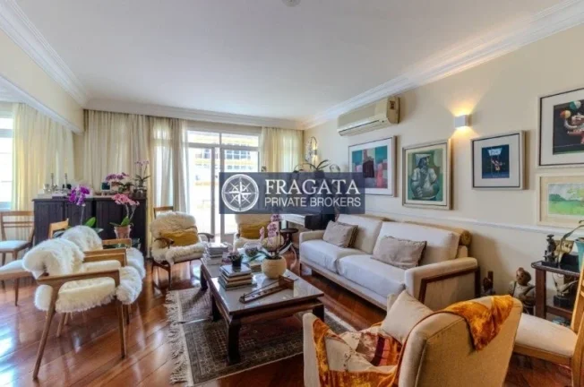 Imagem Cobertura Triplex Higienópolis - 337M², 4 Dorms, 1 Suíte, 3 Vagas, Armários, Despensa, Lavabo.