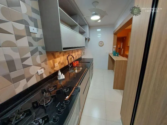 Imagem Apartamento com 2 dormitórios à venda, 86 m² por R$ 1.250.000,00 - Boqueirão - Praia Grande/SP