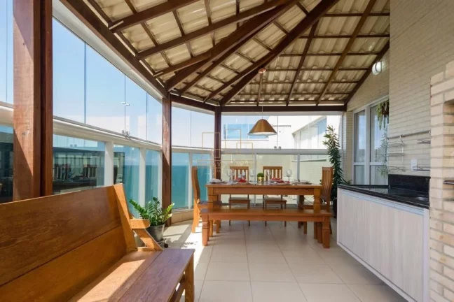 Imagem Cobertura duplex com vista incríveldo mar, 3 quartos, piscina em Vila Velha - ES
