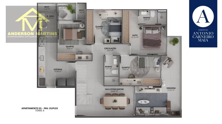 Imagem Apartamento com 4 Quartos à Venda, 113 m² em Praia Da Costa - Vila Velha