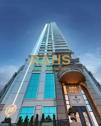 Imagem 04 Suítes Living Integrado com Cozinha Gourmet Lavabo Sacada com Churrasqueira à Carvão Acesso de...