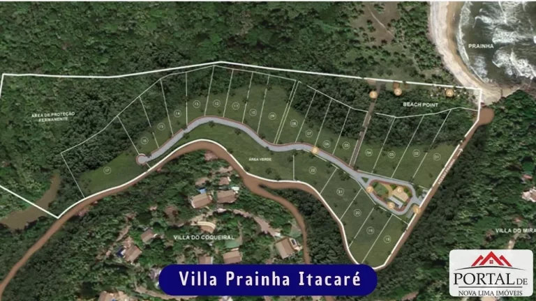Imagem Lote a vendo no condomínio Villa Prainha e Itacaré Bahia. Venha morar no Villa Prainha em Itacaré. Lotes de 1.000 a 4.000 m² - pertinho da Praia