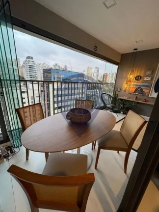 Imagem Apartamento à venda no Paraíso, São Paulo-SP: 1 quarto, 1 sala, 1 banheiro, 1 vaga de garagem, 44m² de área.