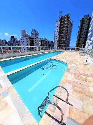 Imagem Apartamento com 3 dormitórios à venda, 112 m² por R$ 820.000,00 - Guilhermina - Praia Grande/SP