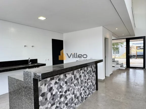 Imagem Descubra uma residência que redefine o conceito de morar bem. Esta casa térrea de 206 m², localiz...