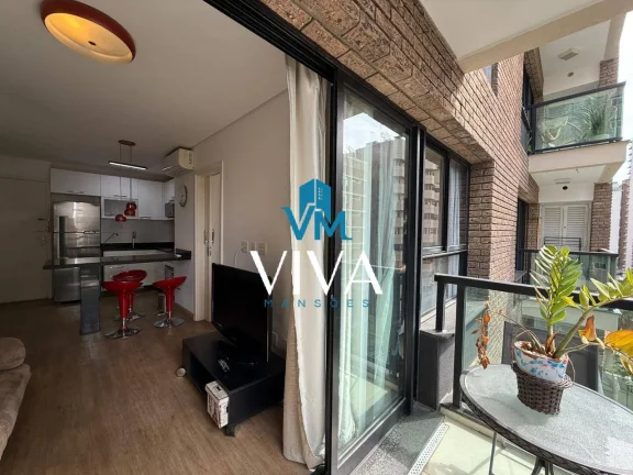 Imagem Loft Mobiliado, 1 suíte, 1 vaga. 40m² R$640.000,00 Living Design Cambuí