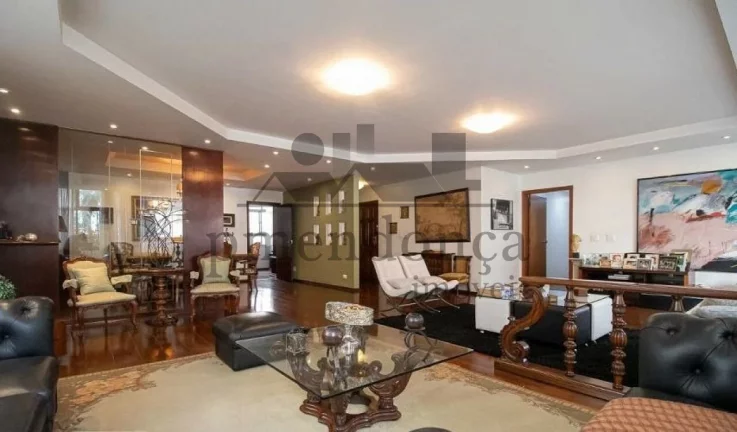 Imagem Apartamento em Higienópolis com 270m², 4 quartos (3 suítes) e 2 vagas.