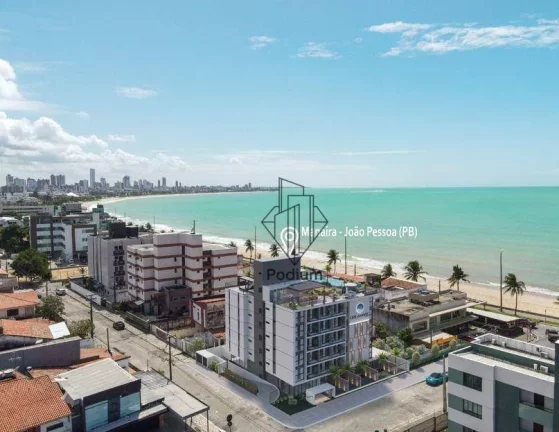 Imagem Flat térreo com área Garden privativa a poucos metros da praia de Manaíra - FL0451