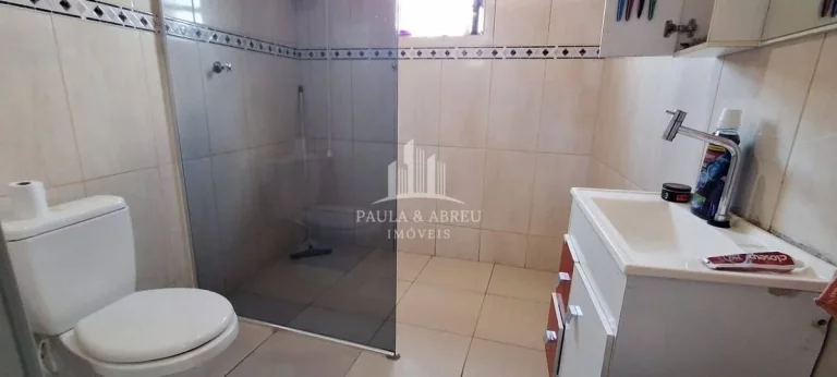 Imagem Sobrado 145m² com 3 Quartos, 2 banheiros, 2 vagas, no Jardim Miranda D'Avis, Mauá-SP